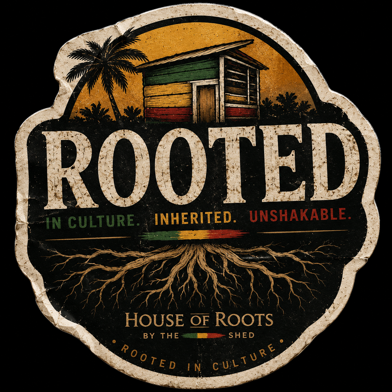 House Of Roots Sticker